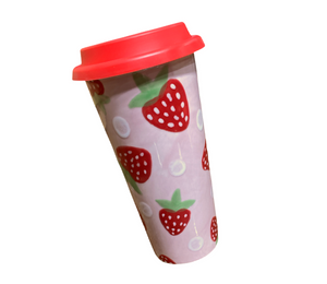 Edison Strawberry Travel Mug