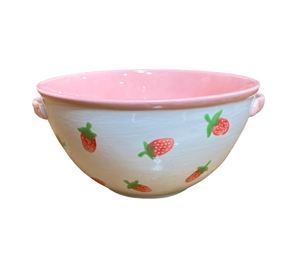 Edison Strawberry Print Bowl
