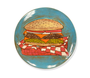 Edison Hamburger Plate