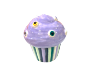 Edison Eyeball Cupcake