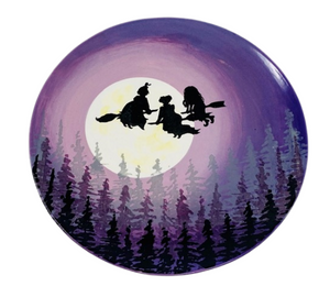 Edison Kooky Witches Plate