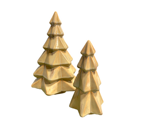 Edison Rustic Glaze Faceted Trees