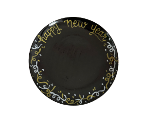 Edison New Year Confetti Plate