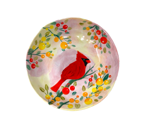 Edison Cardinal Plate