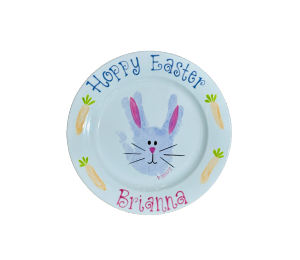 Edison Easter Bunny Plate