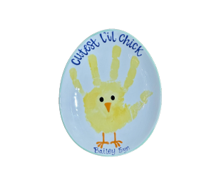 Edison Little Chick Egg Plate