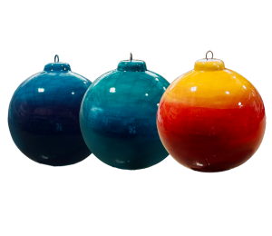 Edison Jewel Toned Ombre Ornament