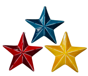 Edison Jewel Toned Stars