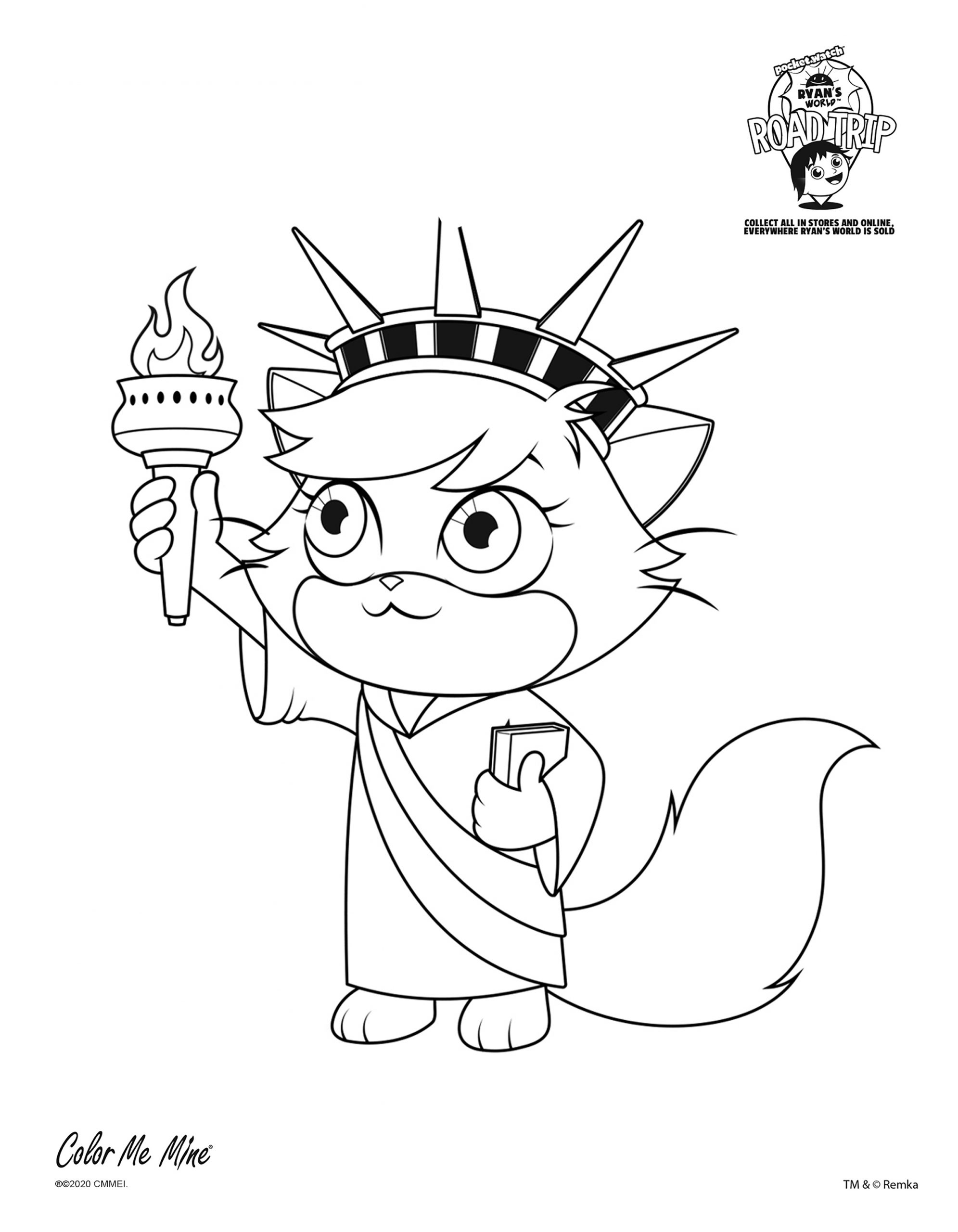Free Ryan S World Coloring Pages Moms Com
