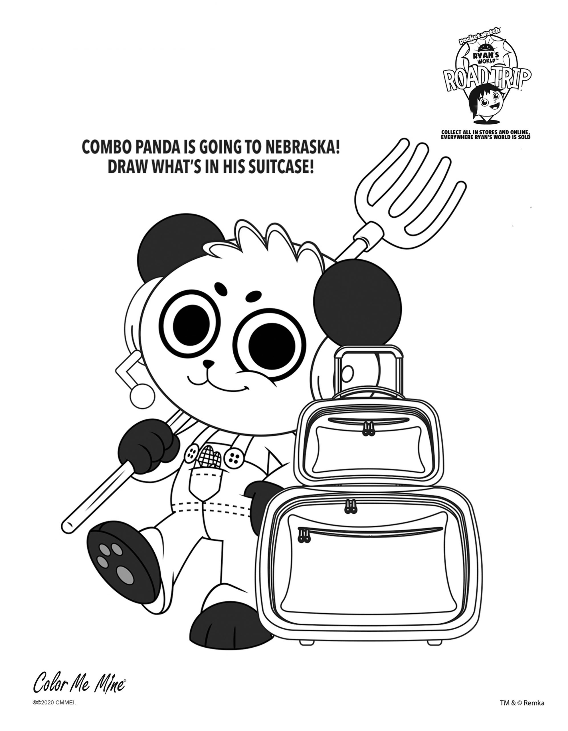 63 Coloring Pages Ryan's World  HD
