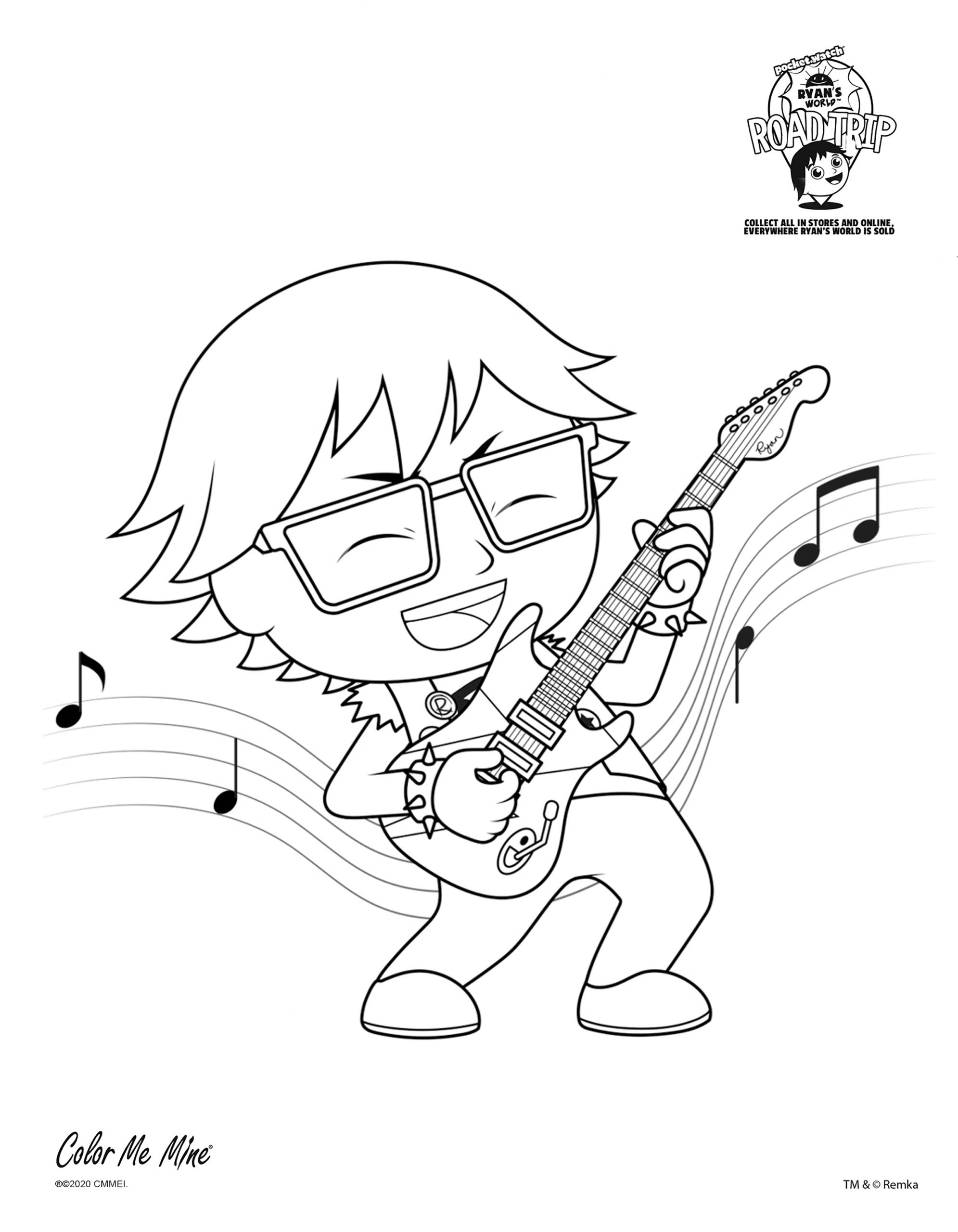 Download Free Ryan S World Coloring Pages